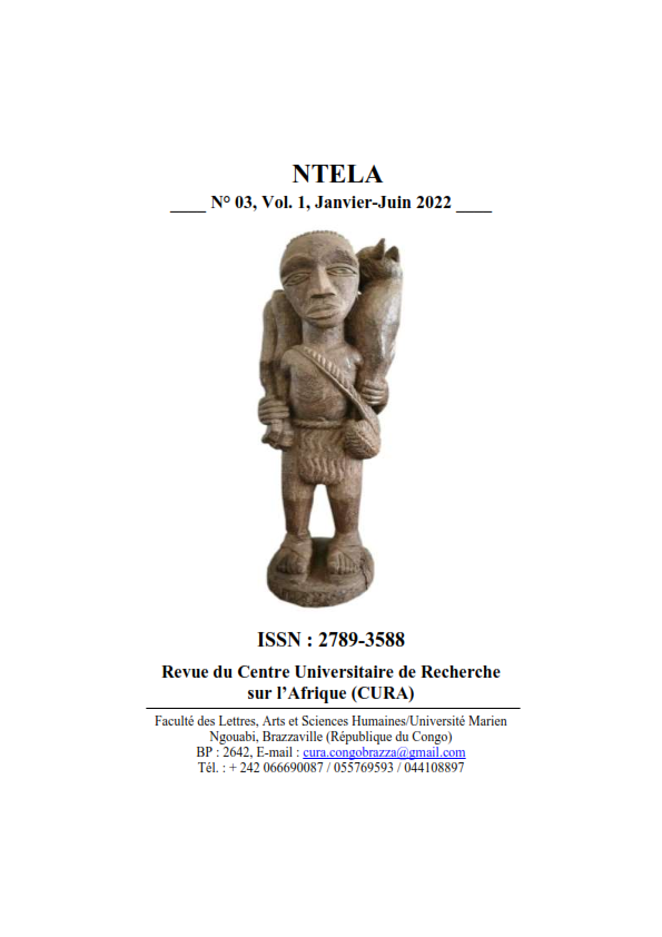 NTELA, n° 3, volume 1, Janvier-Juin 2022