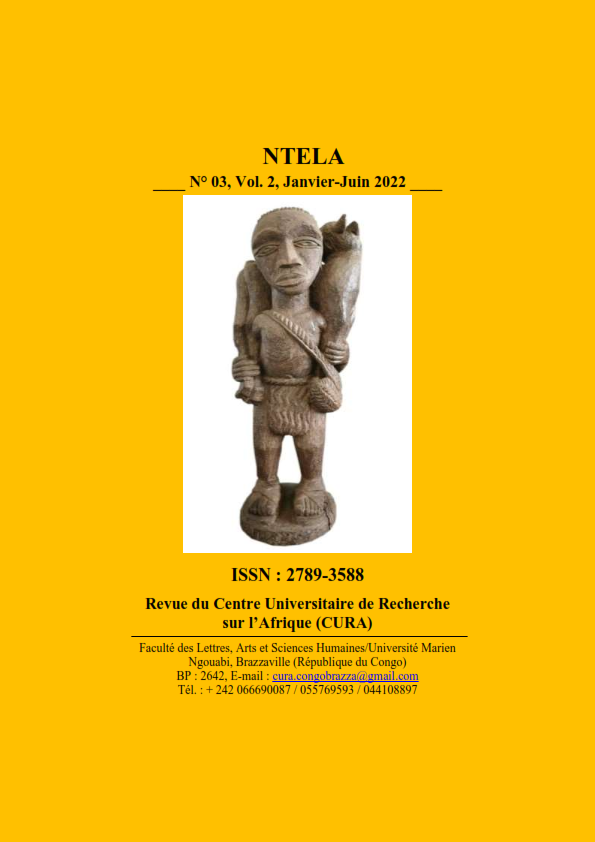 NTELA, n° 3, volume 2, Janvier-Juin 2022