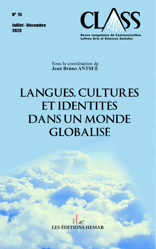 					Afficher No 15 (2023): Langues, cultures et identités dans un monde globalisé
				